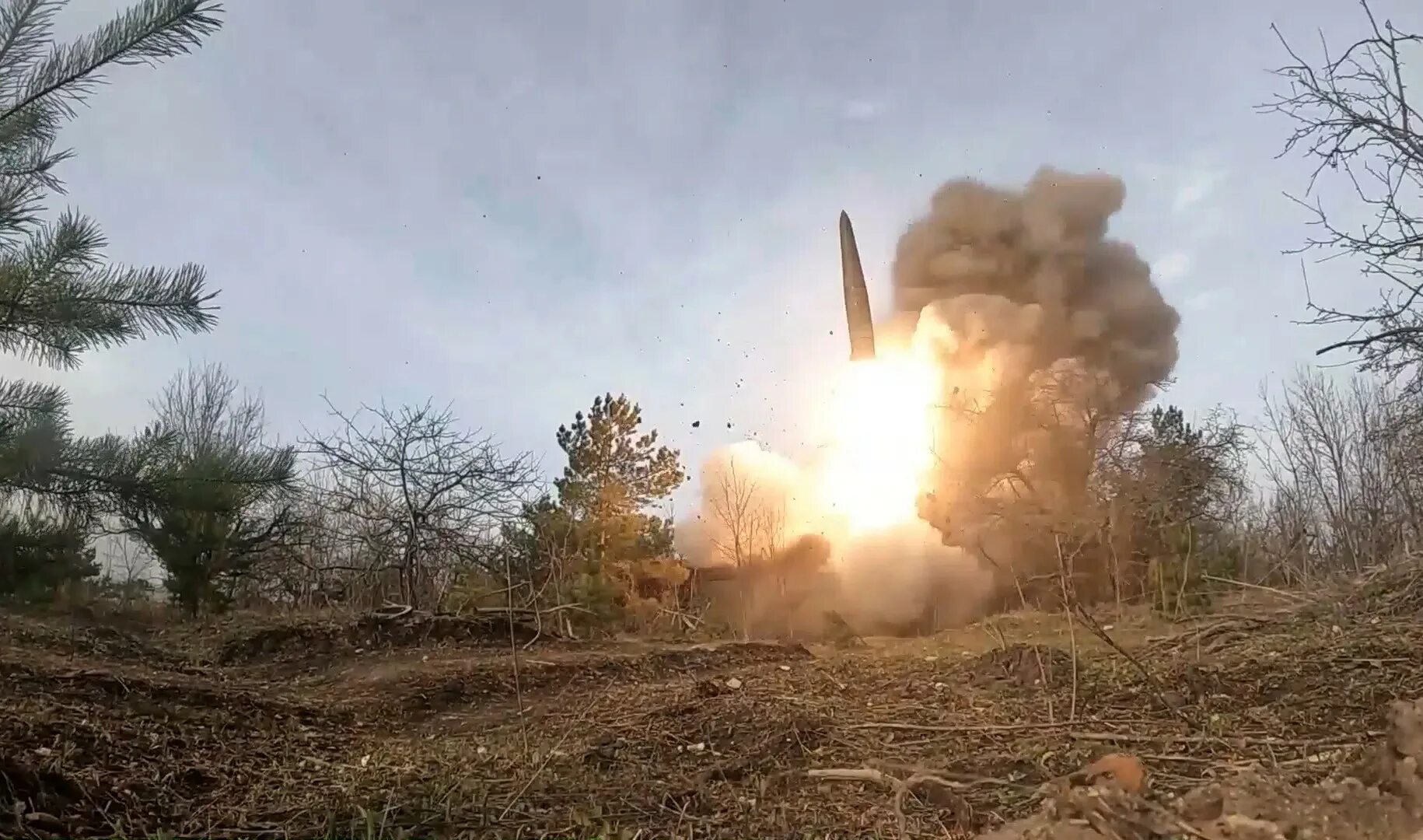 Взрыв пво. Военные действия.