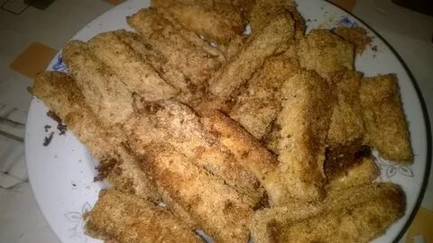 Баклажаны в сухарях