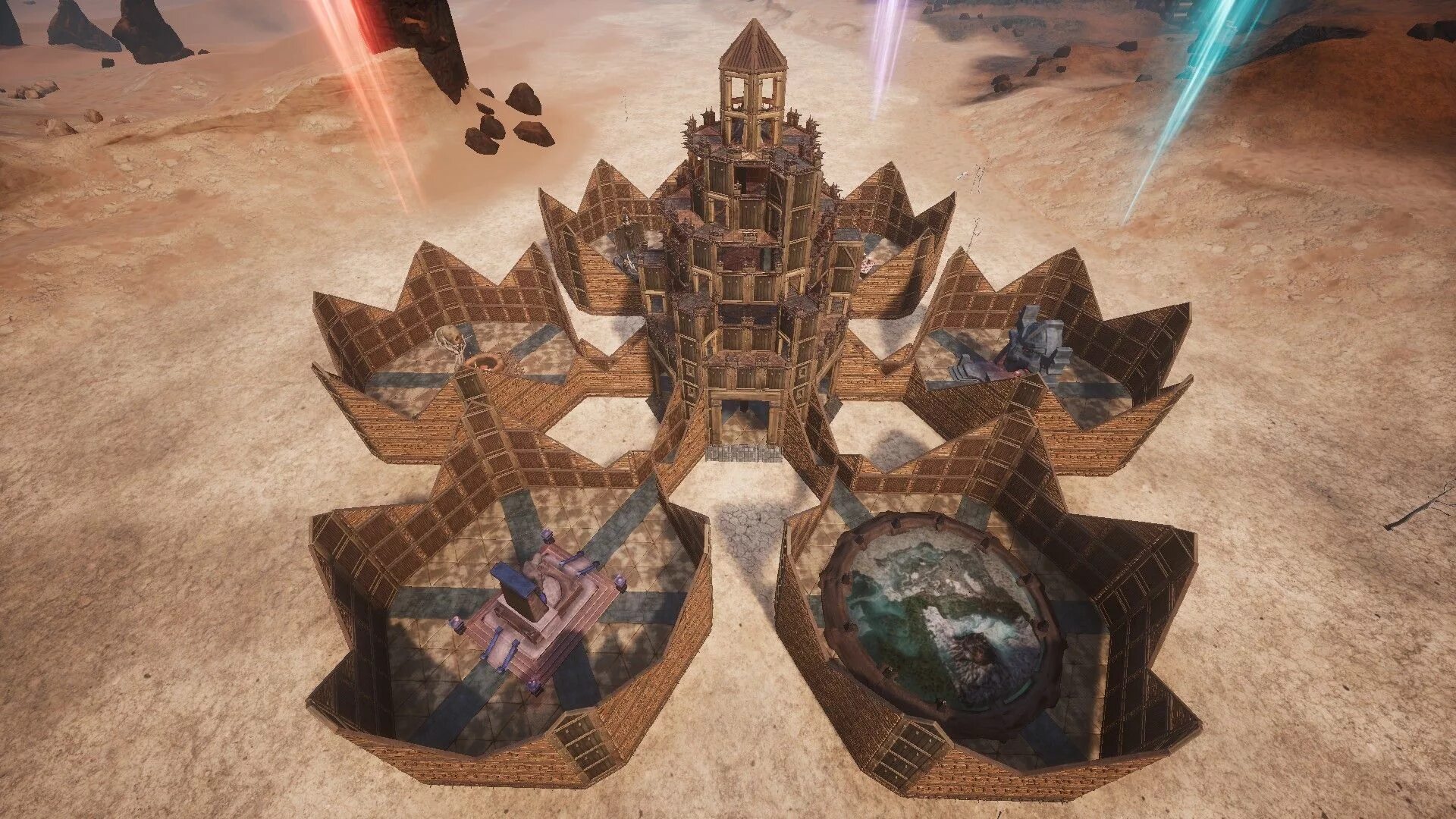 Conan exiles стены