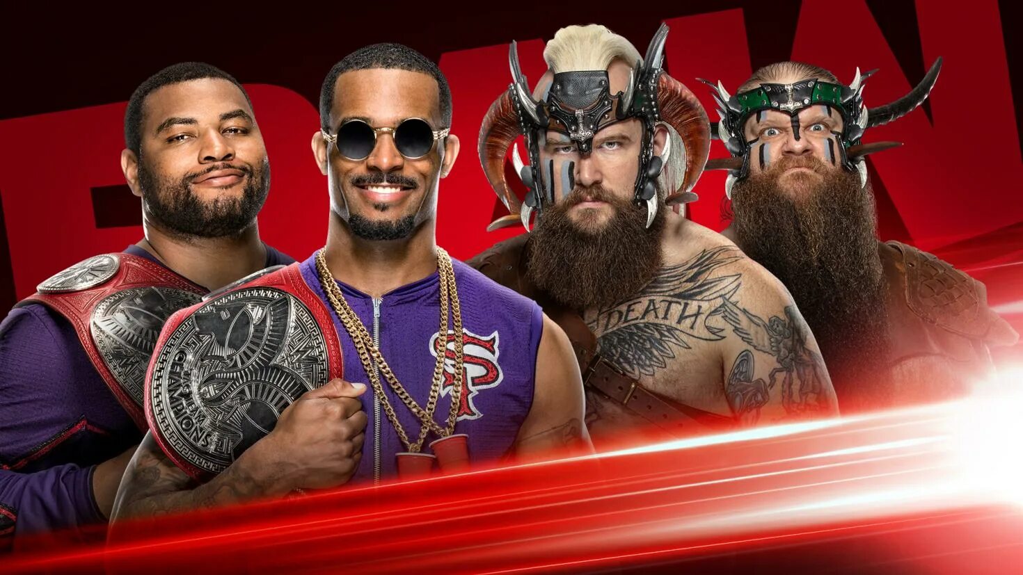Raw true. Viking raiders wwe. wwe raw 2025. роял рамбл 2025. royal rumble 2025.
