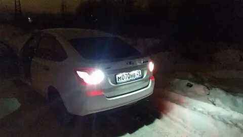 Какие лампочки на гранту лифтбек