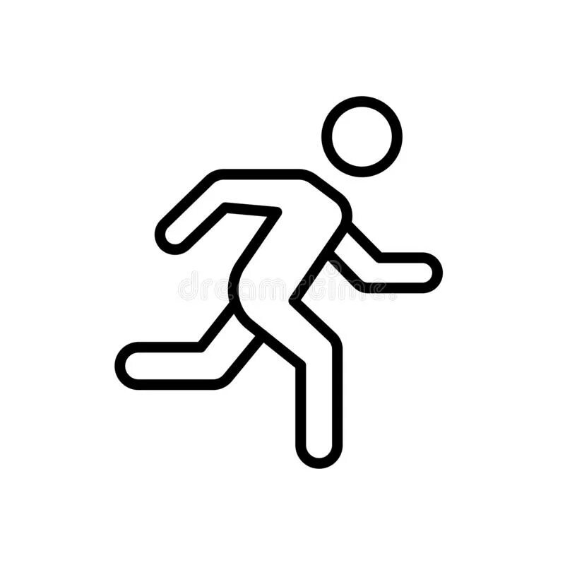 Run icon. Значок бегущего человека. Бегущий человечек. Пиктограмма бежит. Бег пиктограмма.