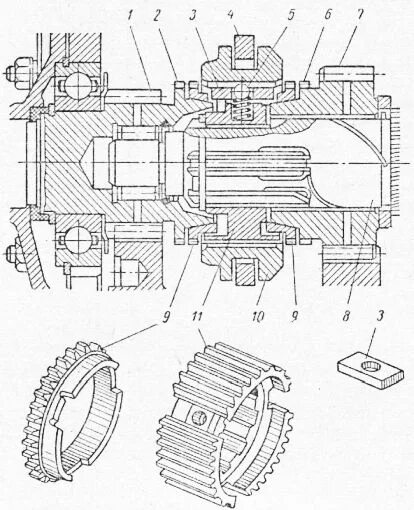Синхронизатор зил. Синхронизатор коробки передач ЗИЛ 130. Вилка синхронизатора ЗИЛ 130. Синхронизатор 4-5 передачи ЗИЛ 130 чертежи. Схема синхронизатора ЗИЛ 130.