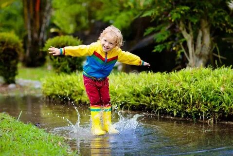 Rain raining play playing