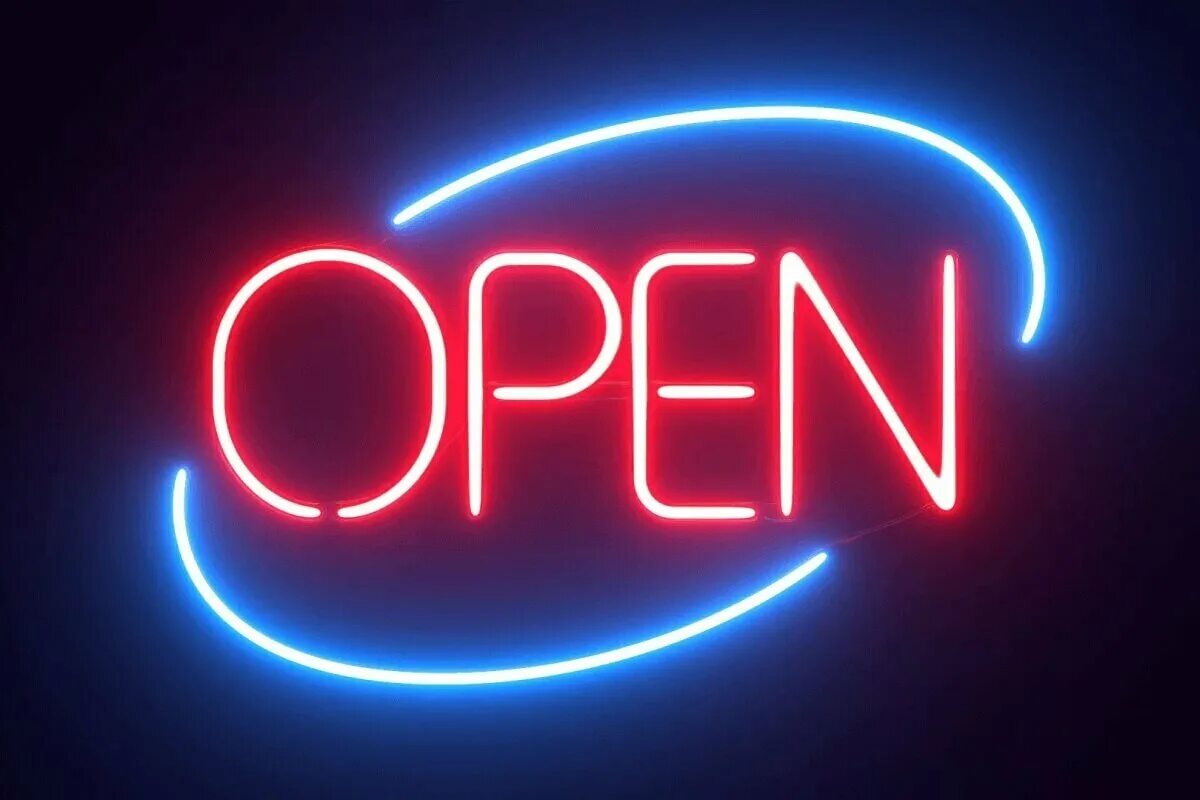 Open images. Неоновая вывеска open. Open images. Неоновая вывеска открыто. Opening now.