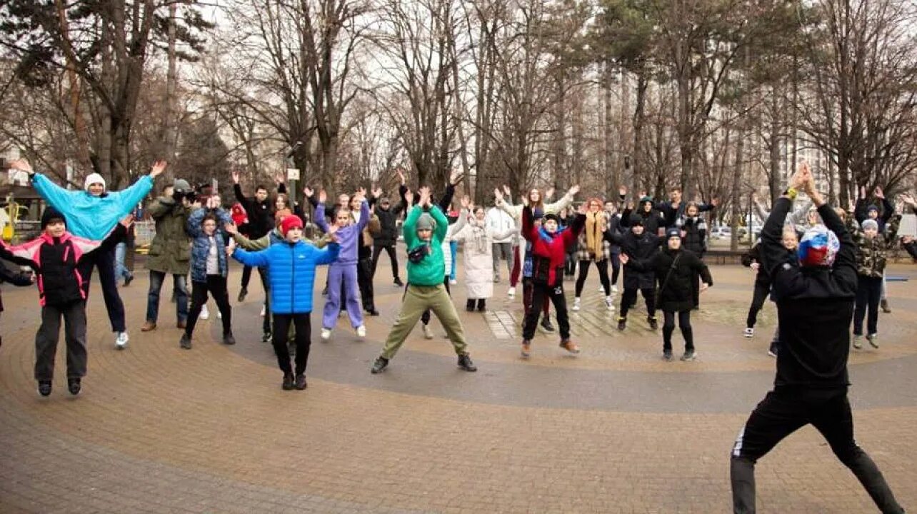 Зарядка с чемпионом