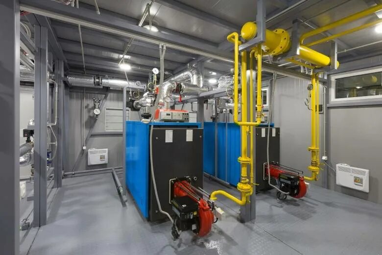 Котельная встроенная в здание. Крышная модульная газовая котельная. котельная модульная мощн.160квт. автоматизированная крышная газовая котельная. модульная котельная на газе.