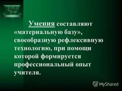 Профессионал опыт учителя