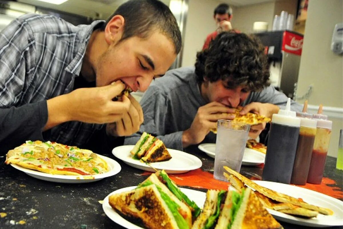 Hungry lets go and eat something