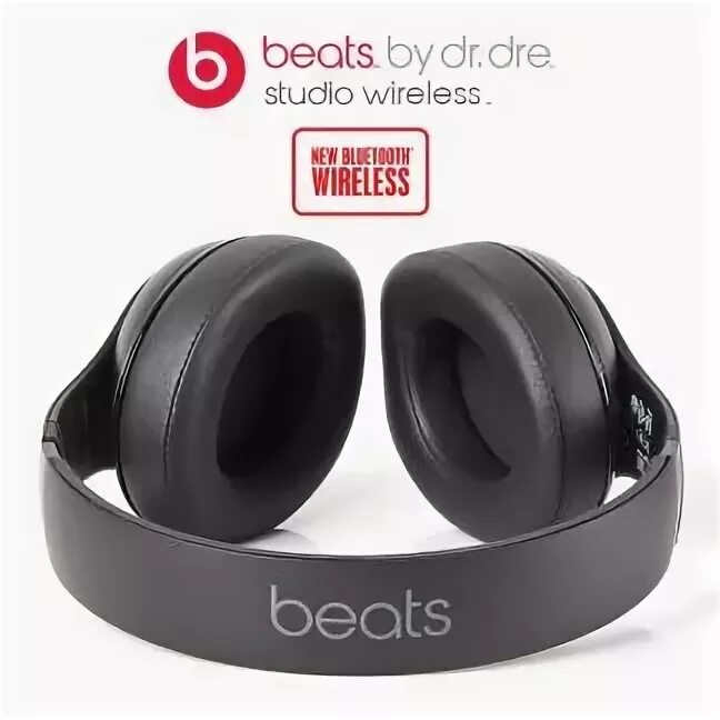 Beats Studio 2 Matte Black. Наушники беспроводные черные матовые.