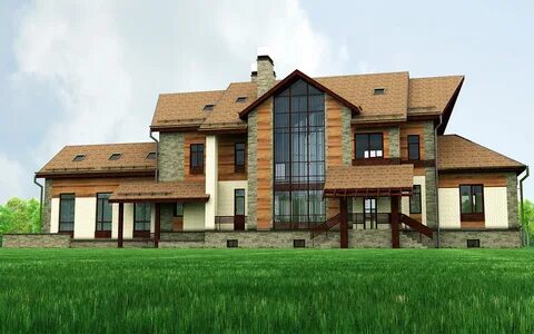Проект дома 400 кв
