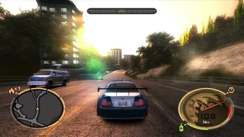 Nfs most wanted спидометр и карта за экраном