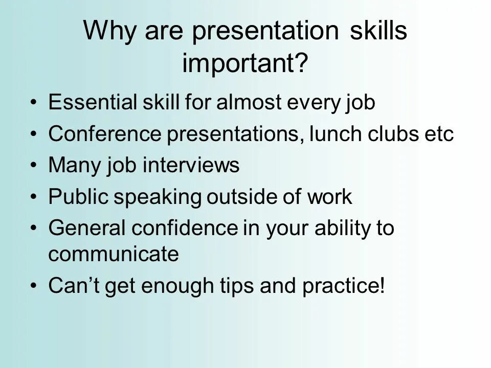 Academic presentation and presentation skills. Academic presentation and presentation skills