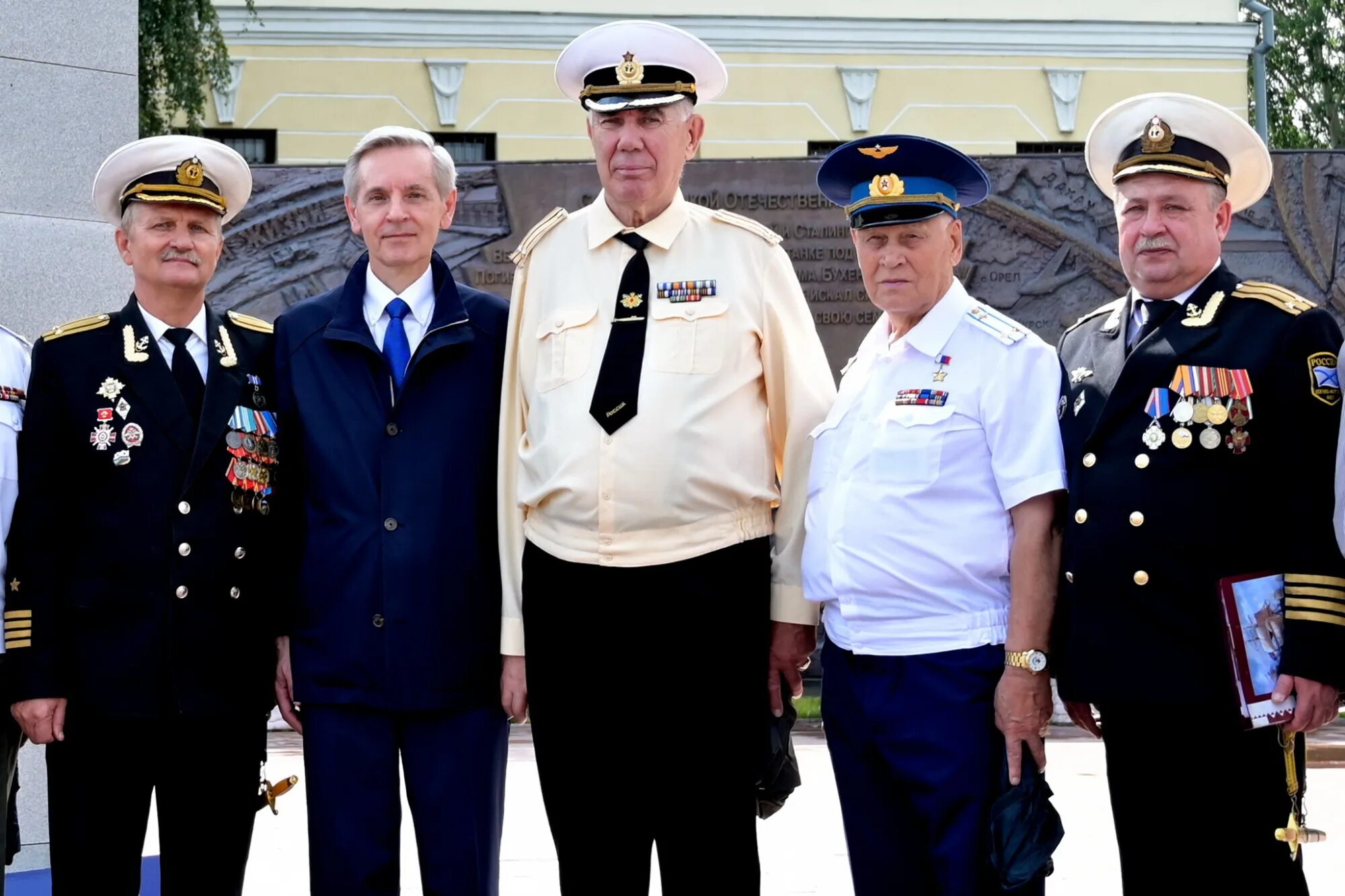 Шойгу в ВМФ. Ветераны морфлота. Моряки. День ВМФ Тюмень.