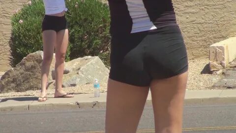 Pin on Hot Girls in Spandex Shorts.