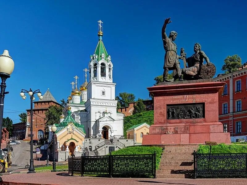 Памятник минину и пожарскому нижний новгород фото Исторический экскурс "Родина и единство" 2023, Курский район дата и место пров