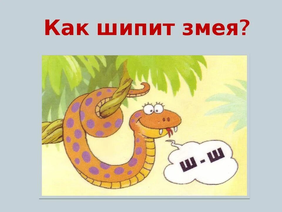 Звук шипения змеи