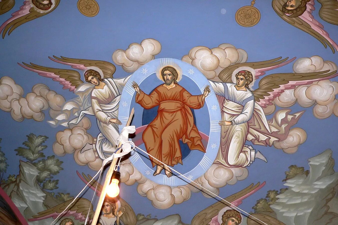 Когда вознесение господне. Вознесение господне фреска. Вознесение господне. Вознесение и троица. Вознесение 2024 какого числа.