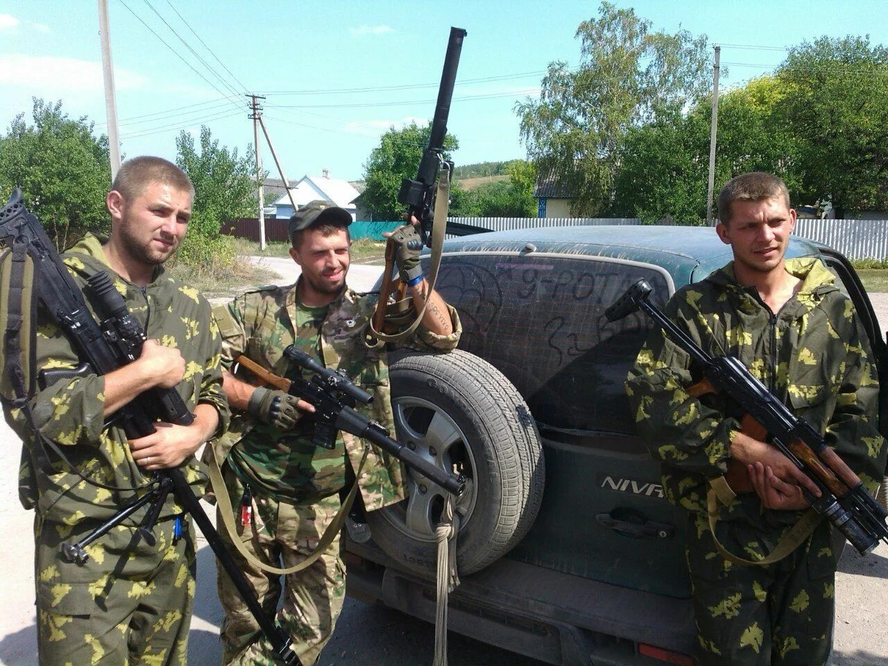 ВСС Винторез на Донбассе. АСВК на Донбассе. Военные добровольцы.