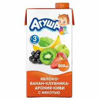 Яблоко банан клубника