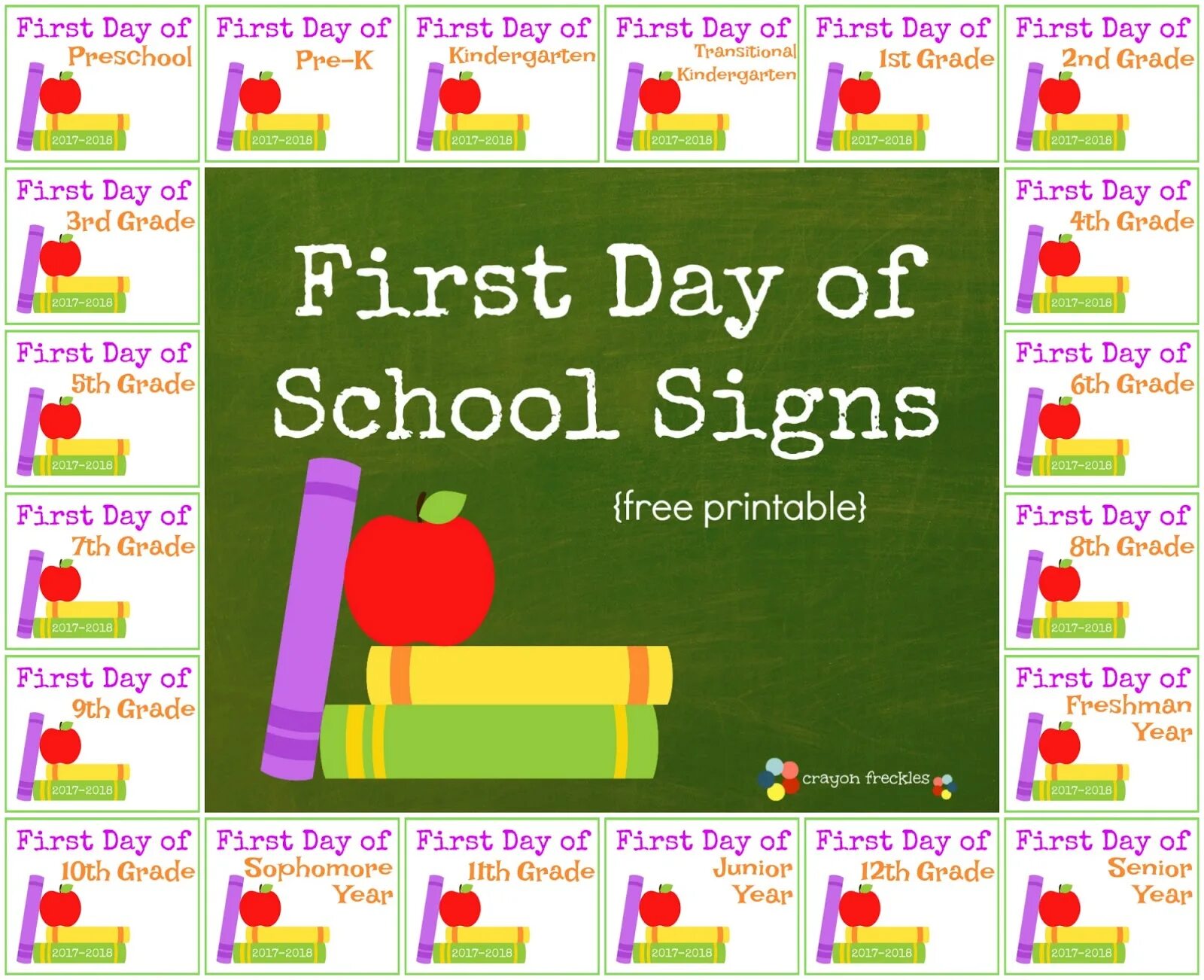 First day of many. First Day of School. Back to School Printable. First Day of School sign. First Day at a New School.