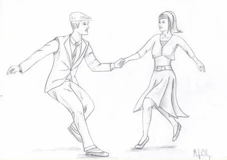 Как нарисовать танцующего человека