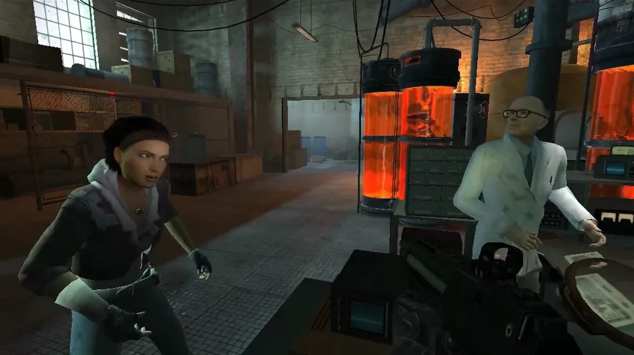 Half Life 2 лаборатория Кляйнера. Айзек Кляйнер в half Life 2. Доктор Кляйнер half Life. Доктор Кляйнер half Life 2.