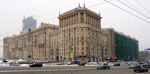 Здание на кутузовском проспекте