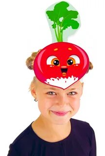 Овощи маска для головы для ребенка