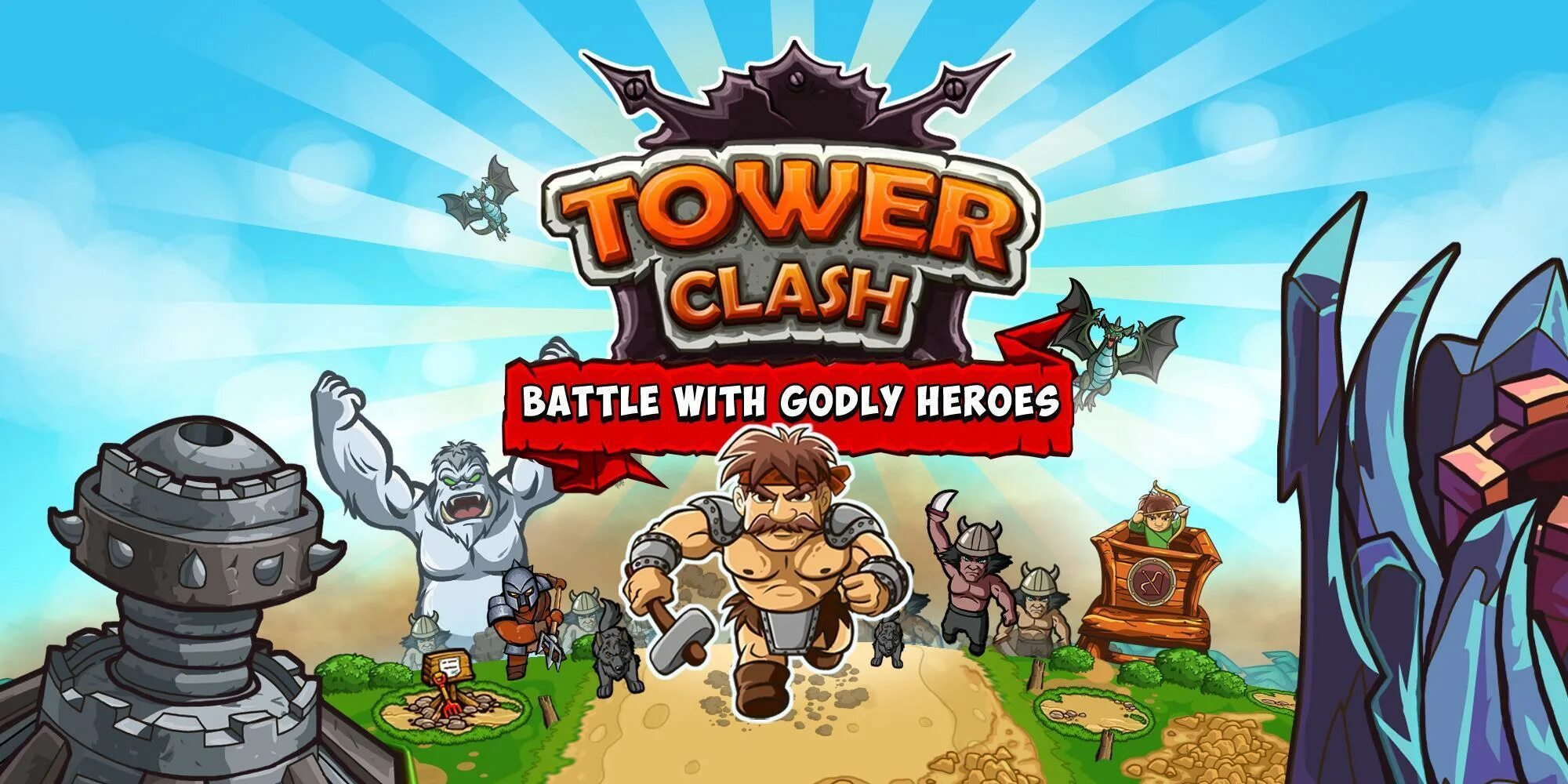 Tower Clash. Игра Tower Defense Clash.