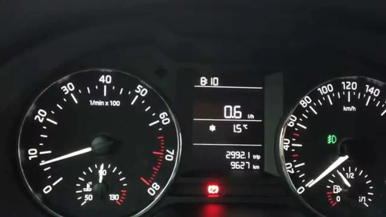 Skoda Octavia 1.2 TSI. Расход масла шкода