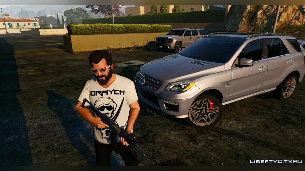 Гта 5 мод машины мерседес. Mercedes-Benz ml 63 GTA 5. Mercedes Benz ml GTA 5. Ml 63 AMG GTA 5. Мерседес мл в ГТА 5.