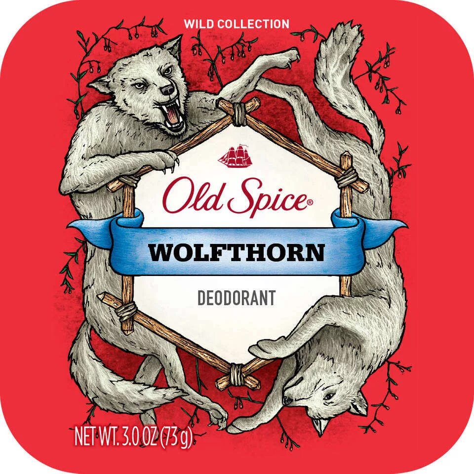 Old Spice старый лого. Wolfthorn.