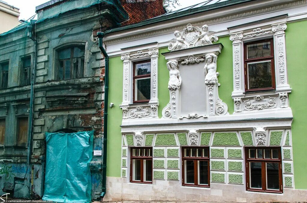 Реставрация фасада здания