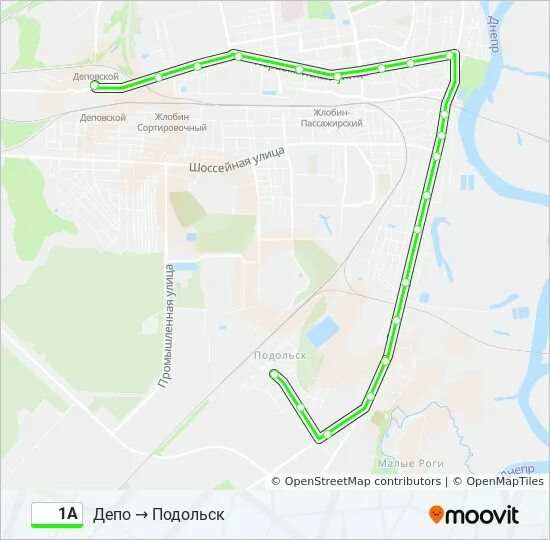 Карты автобусов подольск