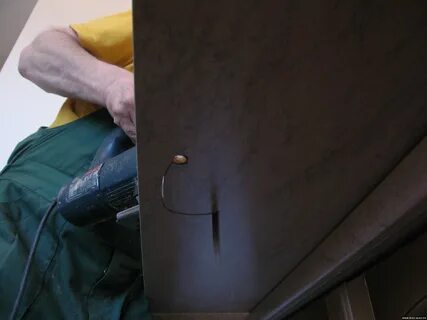 Отверстие в панелях под