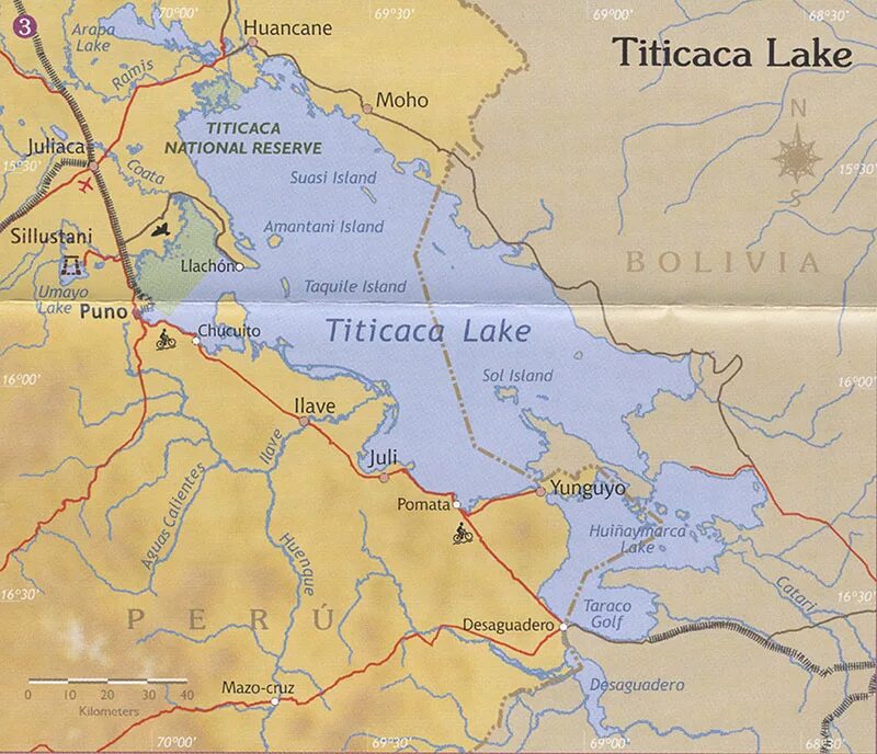 Озеро Титикака на карте. Реки впадающие в озеро Титикака на карте. Озеро Титикака и Поопо на карте.