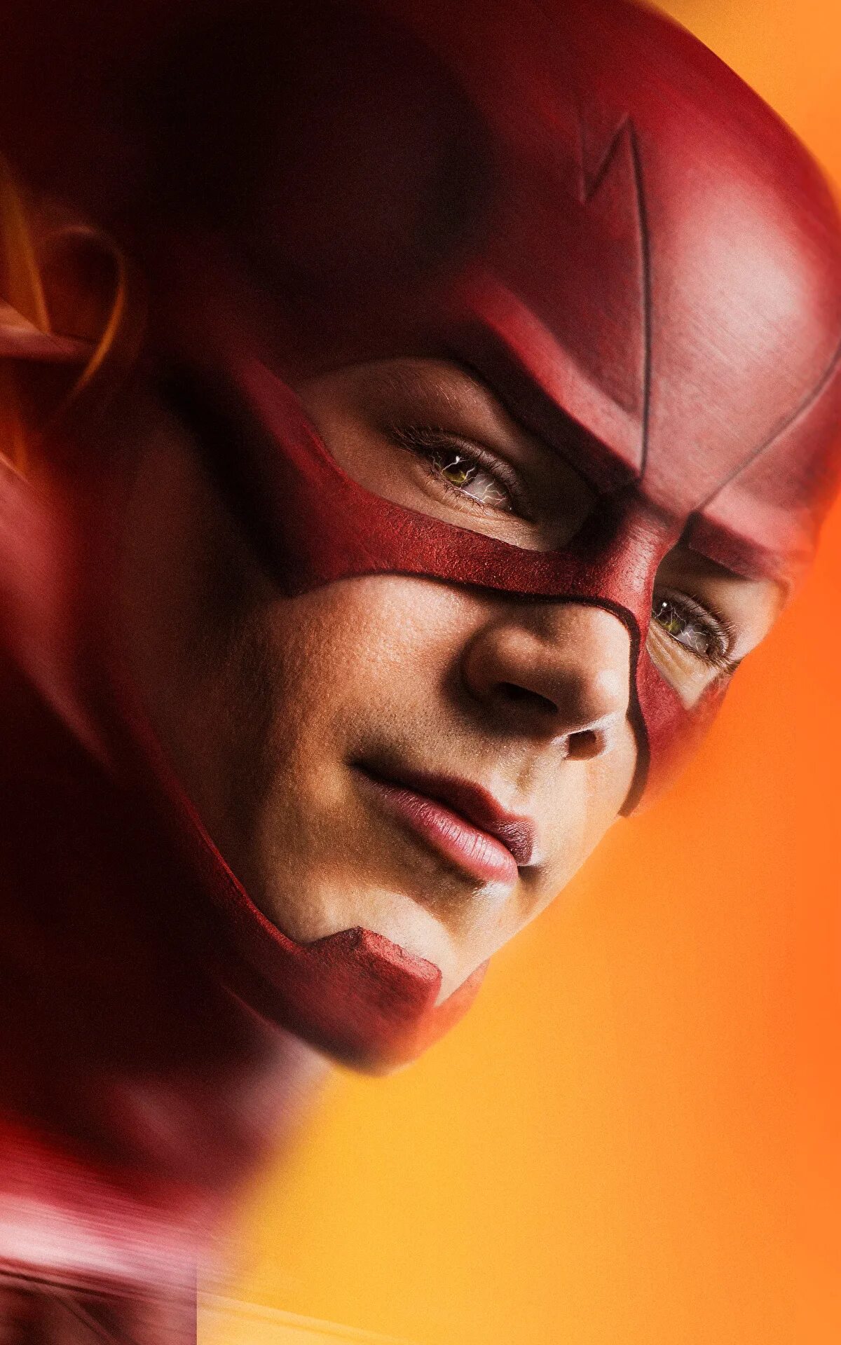 Лицо flash. Барри Аллен. Флеш картинки.