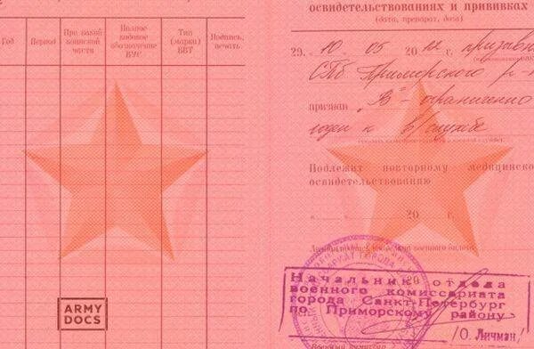 Категория запаса в военном билете. Категория годности в военном билете. Печать в военнике. Категория в с красной печатью на ввк. Вус в военном билете.