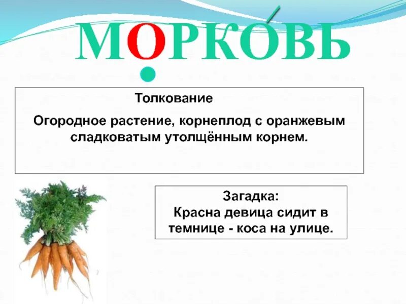 Растительный корень слова. Морковь словарное слово. Морковь словарное слово 2 класс. Загадка про корень растения. Загадки про корень по биологии 6 класс.