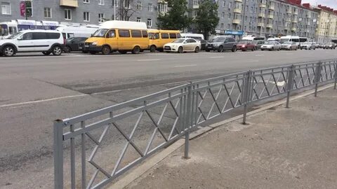 Ограждение перекрестков