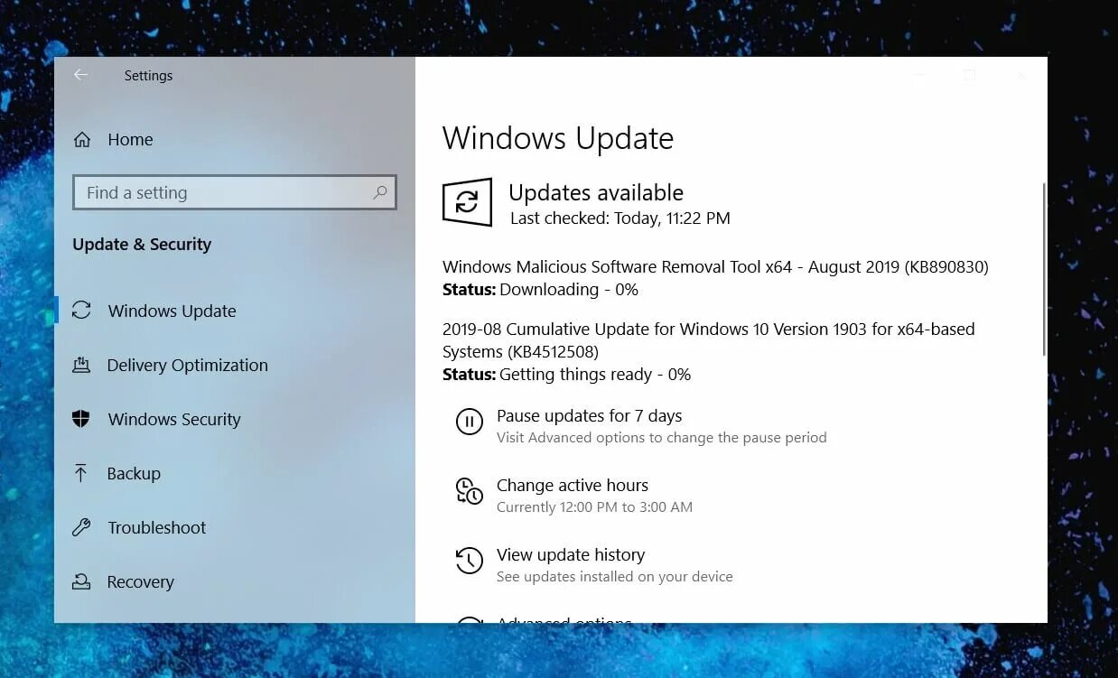 Кумулятивные обновления Windows 10. Установщик обновлений Windows 10 программа. Cumulative update. Картинки Windows 10 19h1 updated Aug 2019.