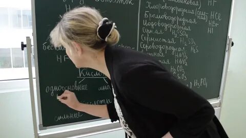 Уроки химии 7 класс видео