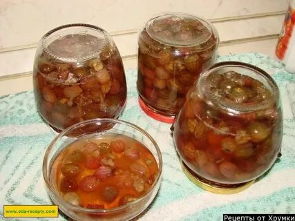 Варенье из крыжовника с орехами на зиму