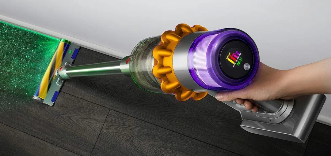 Дайсон отключается. Дайсон пылесос v15. Лазерная насадка Dyson v15. Dyvon SUPERVOLT. Пылесос Дайсон с лазером.