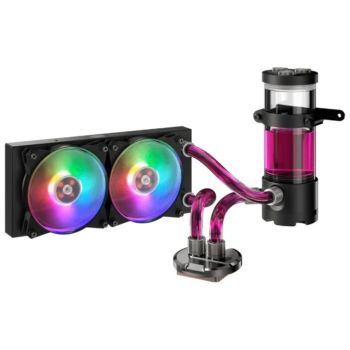 Cooler Master MASTERLIQUID 240. Кулер для процессора Cooler Master MASTERLIQUID maker 240. Cooler Master 240 RGB водяное охлаждение. СЖО Cooler Master. Жидкостный кулер