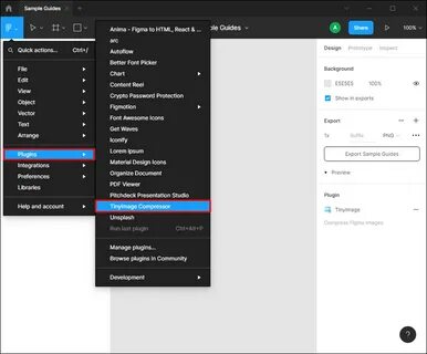 Figma export