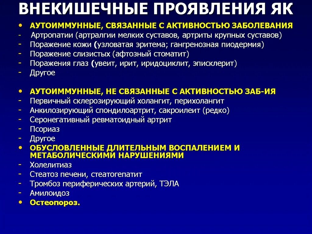 Внекишечные проявления болезни крона. Болезнь крона внекишечные поражения. Кожные проявления язвенного колита.