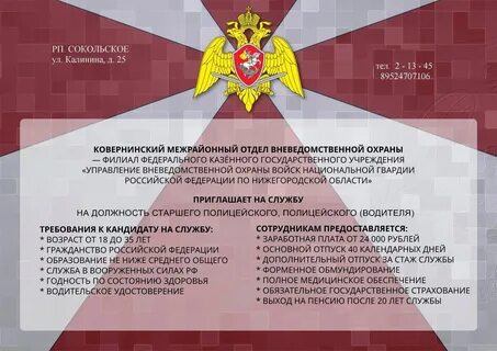Росгвардия чем занимается кратко