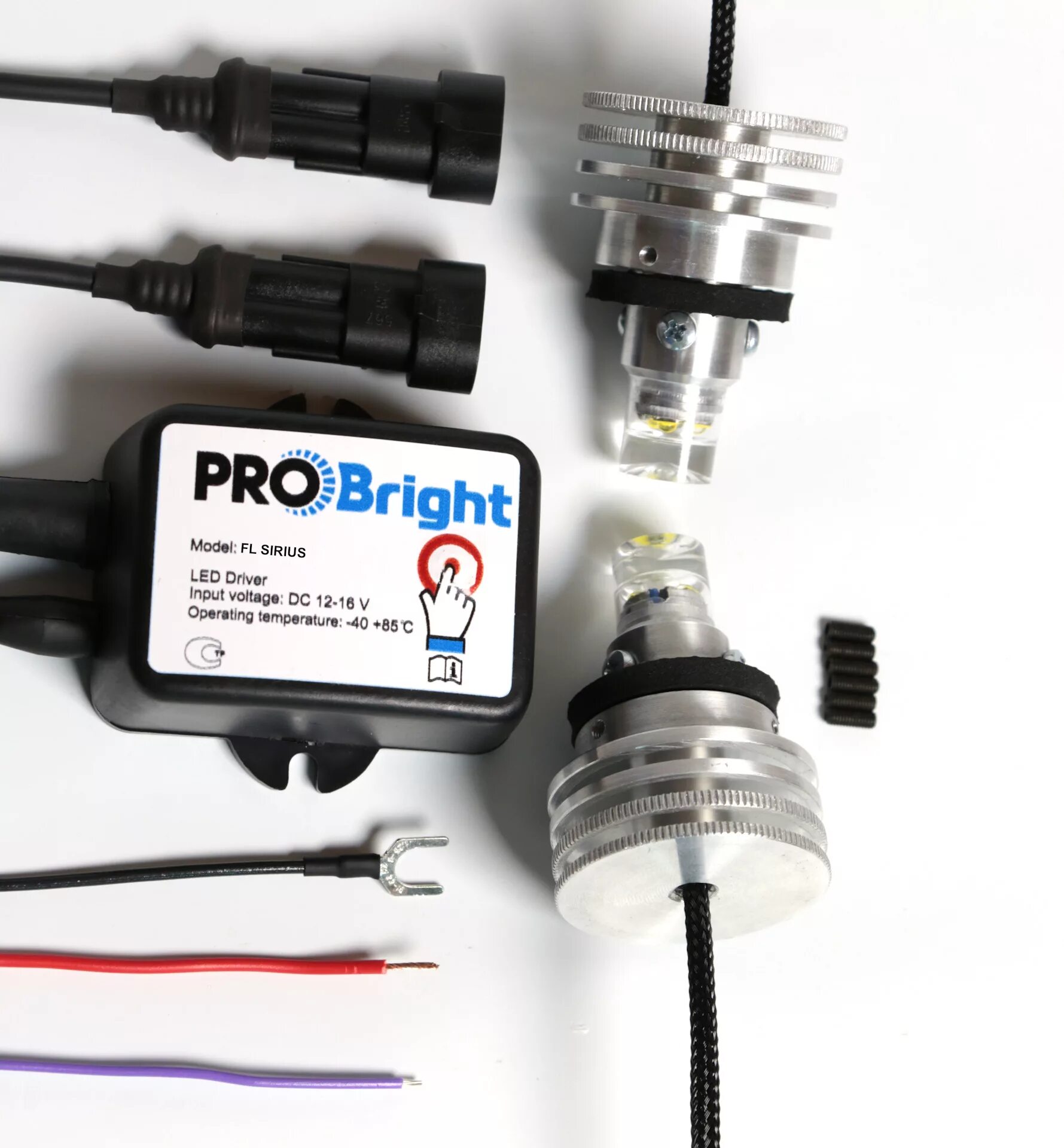 Input drive. Probright. щетками probright. установка probright. probriht model tdrl led driver input voltage 12-16 v.